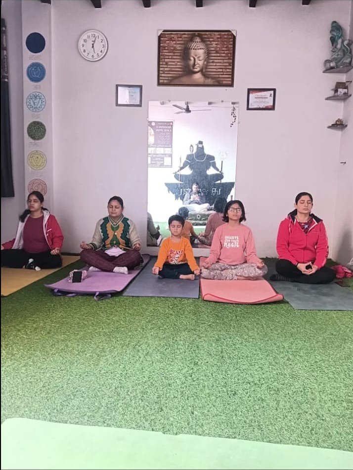 Meditation class at Yoga with Morningstar